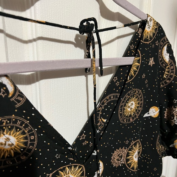 Motel Rocks Celestial Stars Shift Swing Dress - Picture 6 of 7